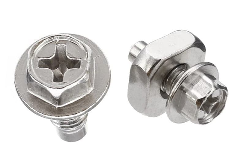 Whirlpool 279393 Dryer Terminal Block Screw & Nut Set Replacement - Thumbnail 3