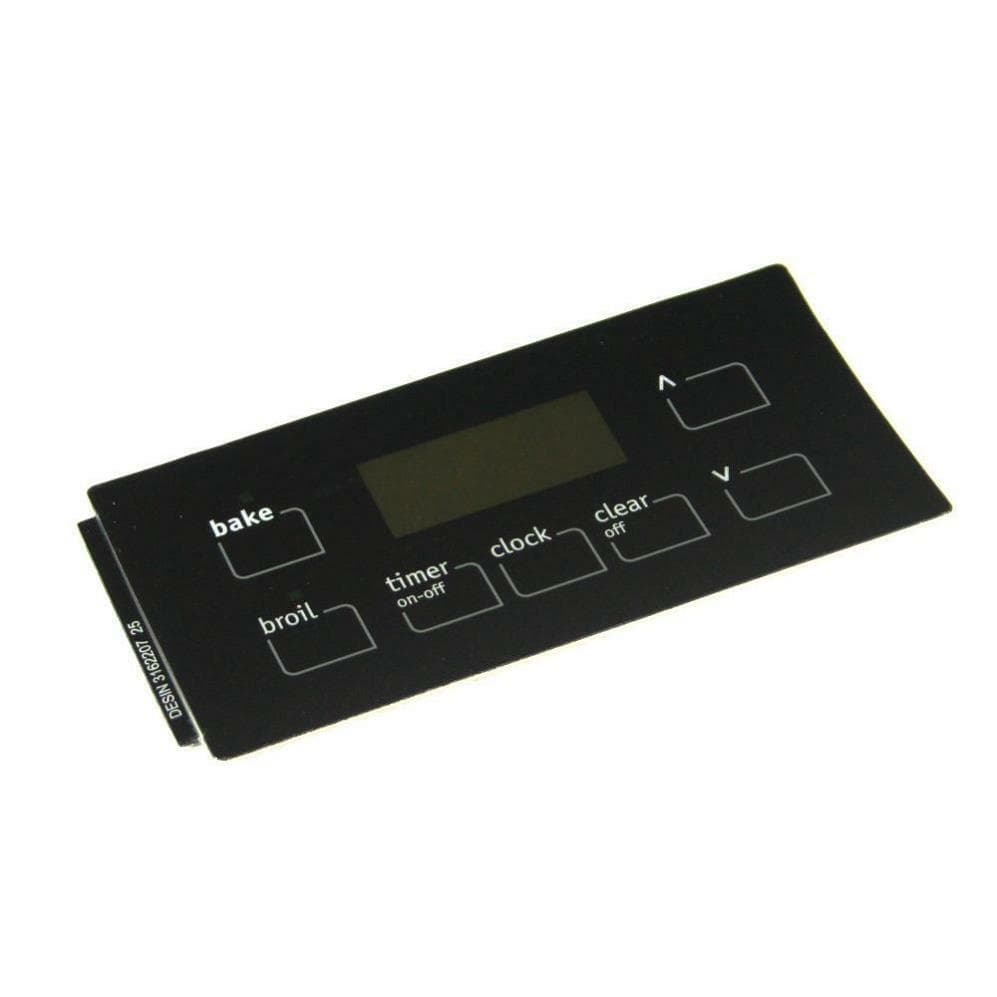 Frigidaire 316220725 Range Control Overlay Replacement - Thumbnail 2