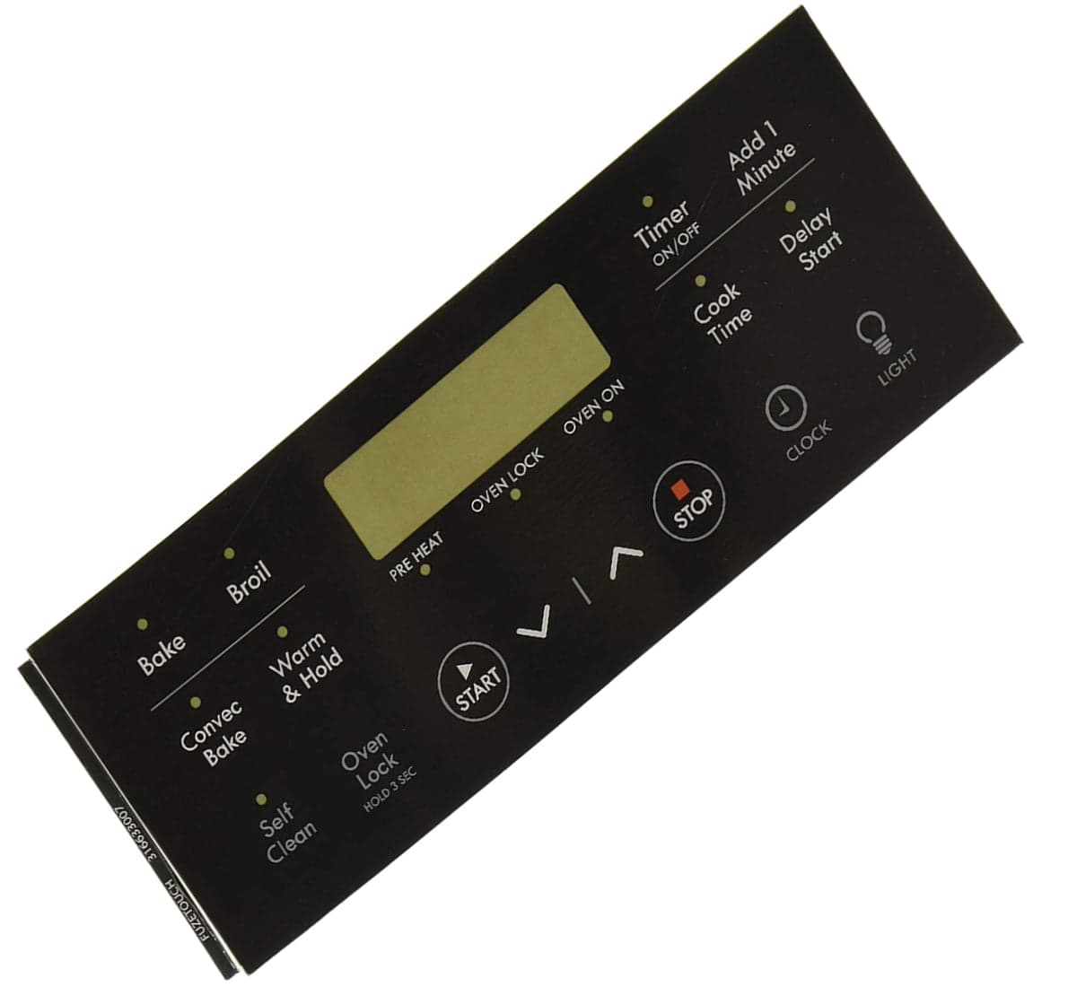 Frigidaire 316633007 Range Control Overlay Replacement - Thumbnail 2