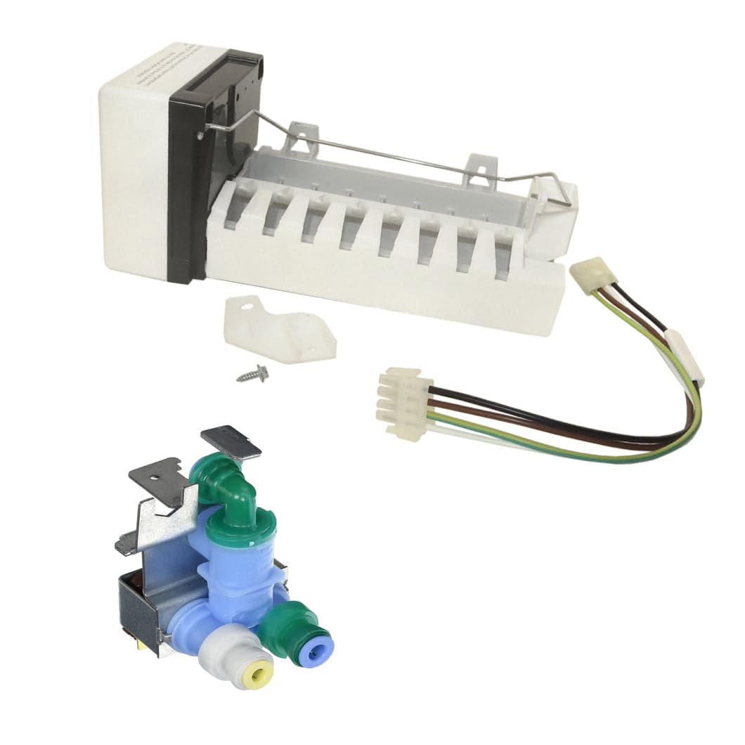 Whirlpool D7824706Q 67005154 Refrigerator Ice Maker & Valve Replacement