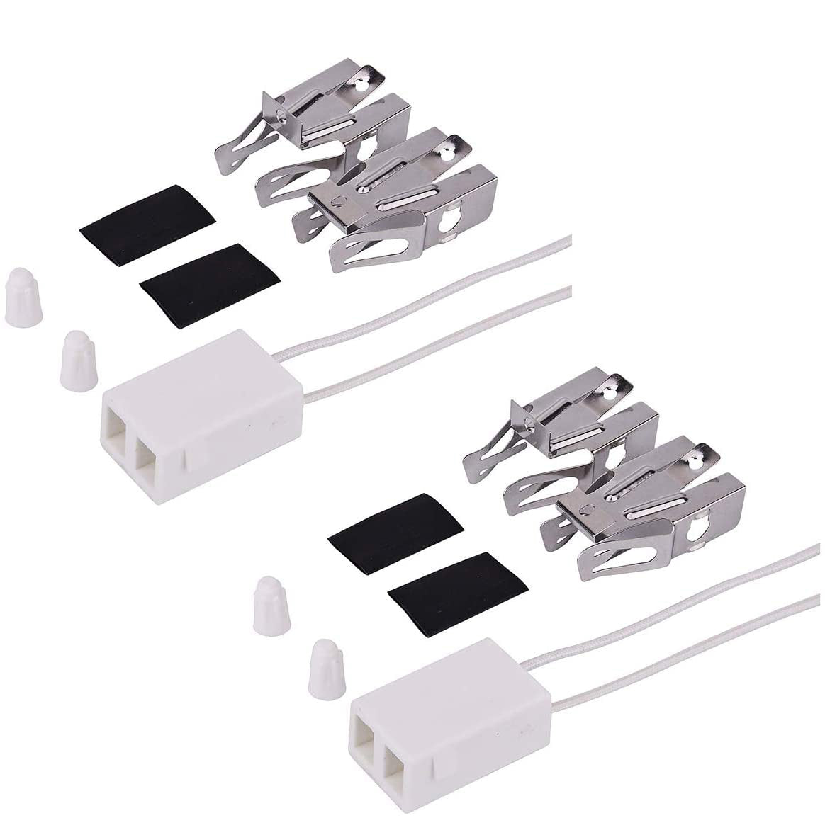 Whirlpool 12001676 (2 Pack) Range Burner Receptacle Replacement
