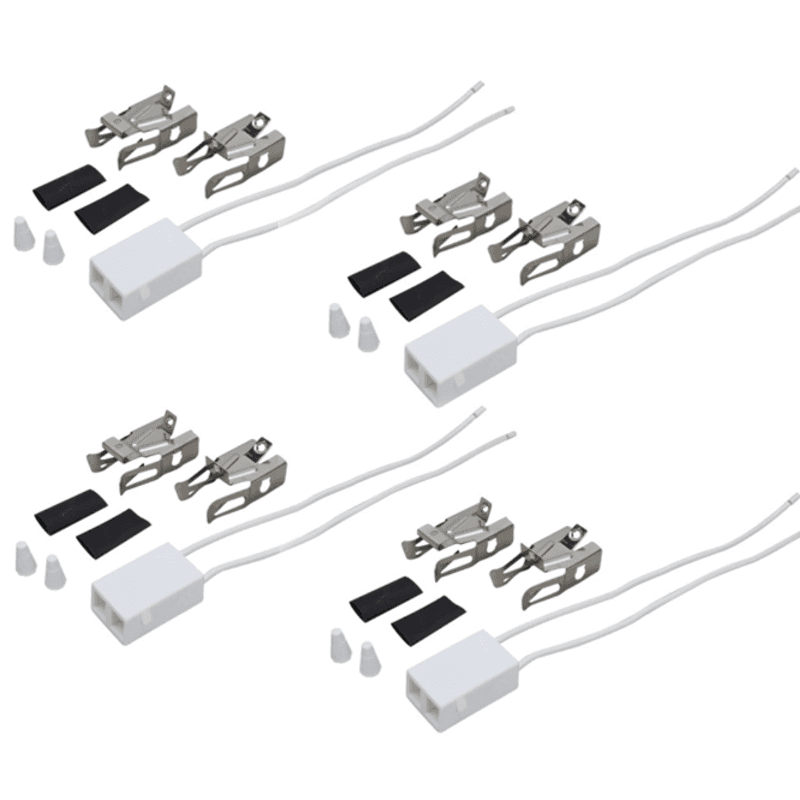 Whirlpool 12001676 (4 Pack) Range Burner Receptacle Replacement