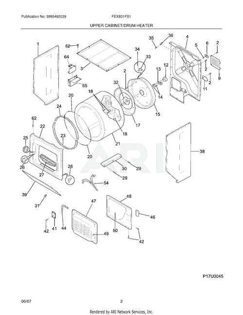 Electrolux Major Appliances HEATER ASSY 131475320