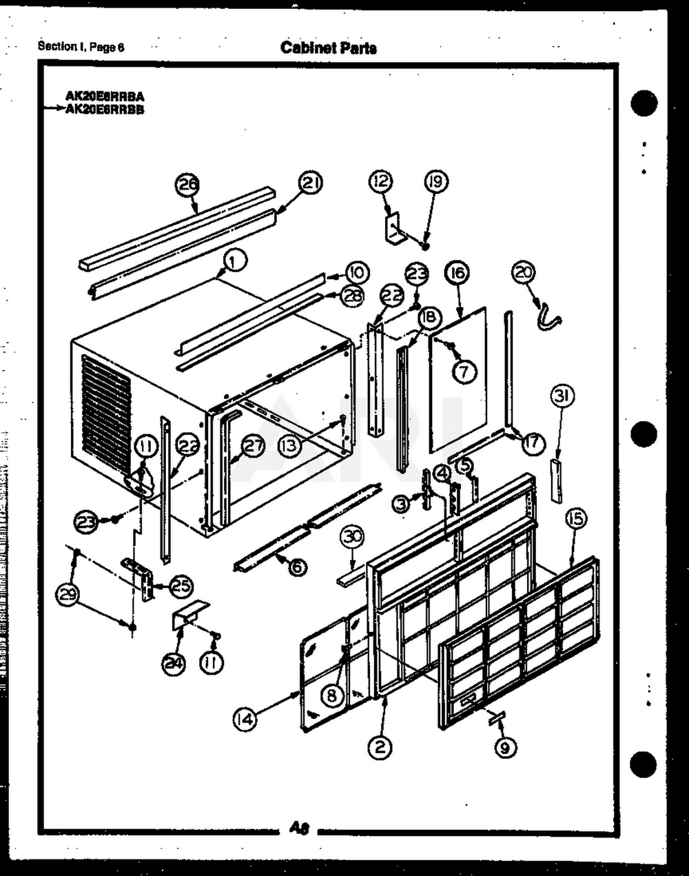 Electrolux Major Appliances Screw,access panel ,black 154419403