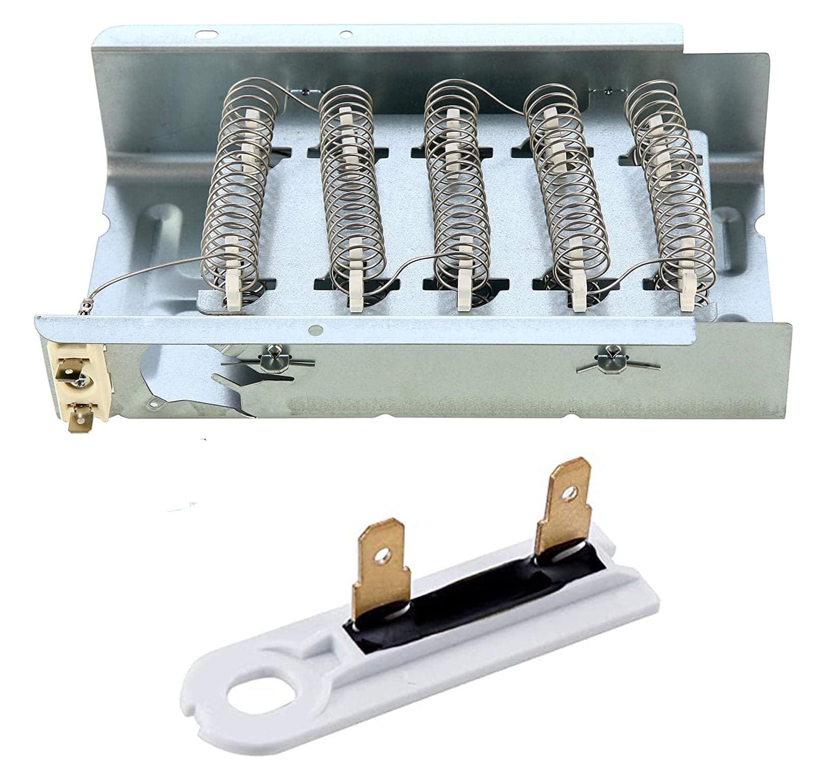 Whirlpool 279838 3977767 Dryer Element, Thermostat & Fuse Replacement