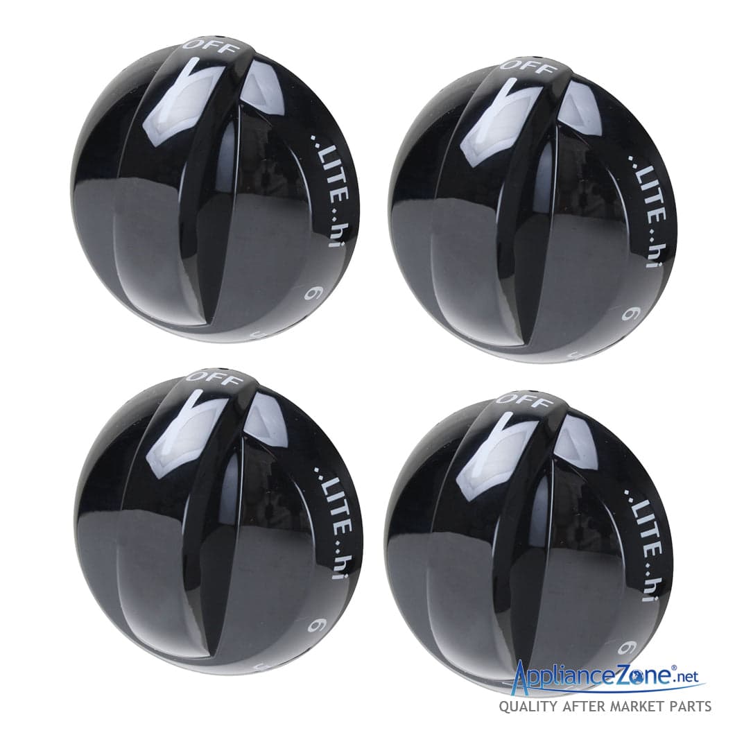 Frigidaire 316220009 (4 Pack) Range Burner Knob Replacement