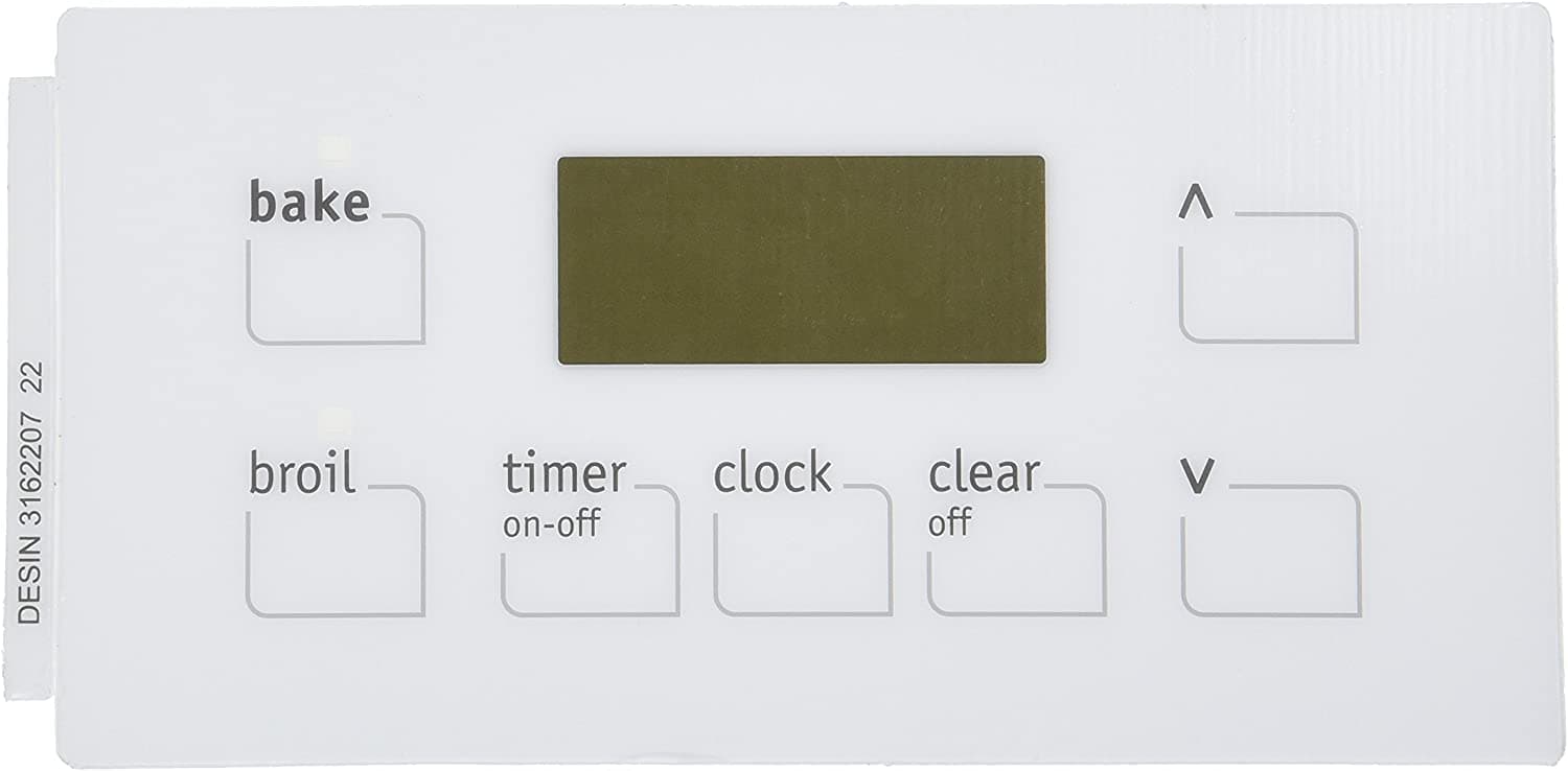 Frigidaire 316220722 Range Control Overlay Replacement