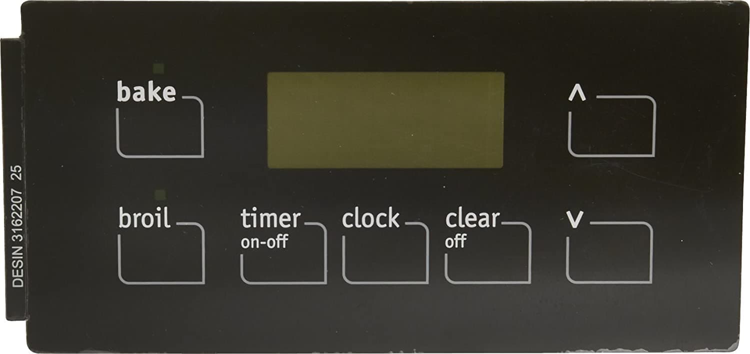 Frigidaire 316220725 Range Control Overlay Replacement