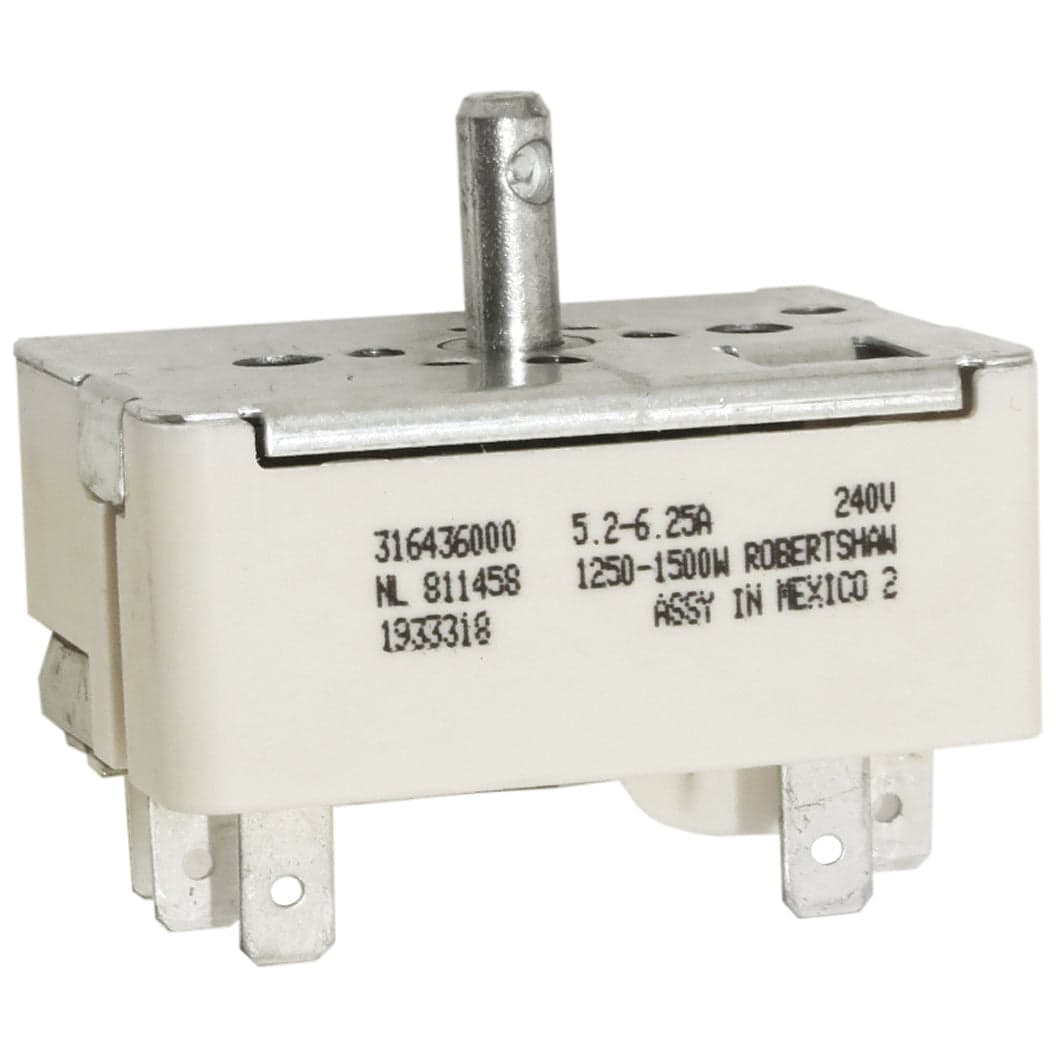 Frigidaire 316436000 Range Burner Infinite Switch Replacement