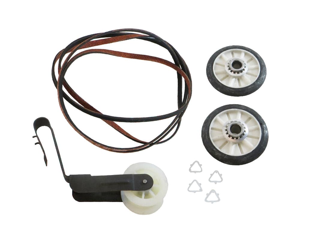 Whirlpool 4392068 (24") Dryer Roller, Pulley & Belt Repair Kit