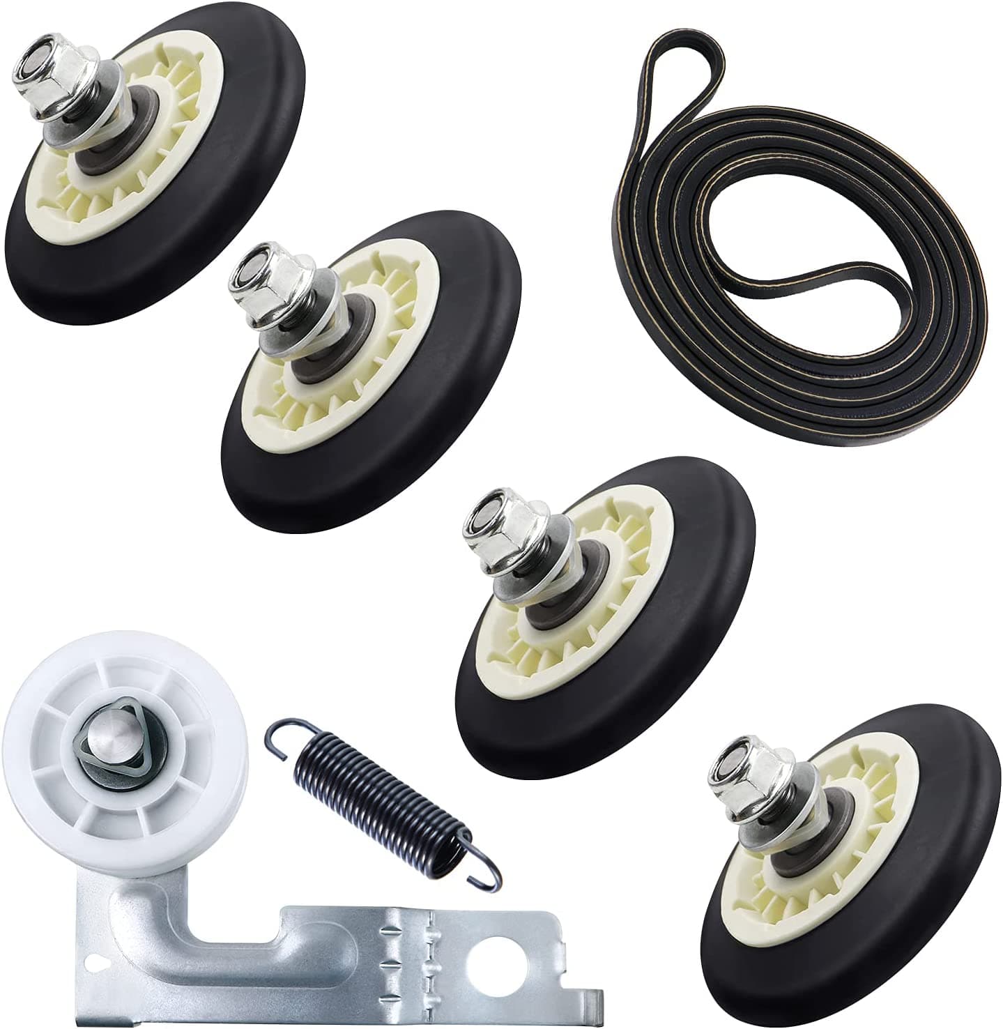 Drum Rollers 4581EL2002C Dryer Belt 4400EL2001A and Idler Pulley 4561EL3002A