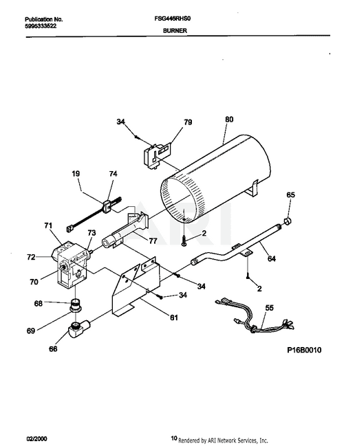Electrolux Major Appliances Ignitor Assy 5303937186