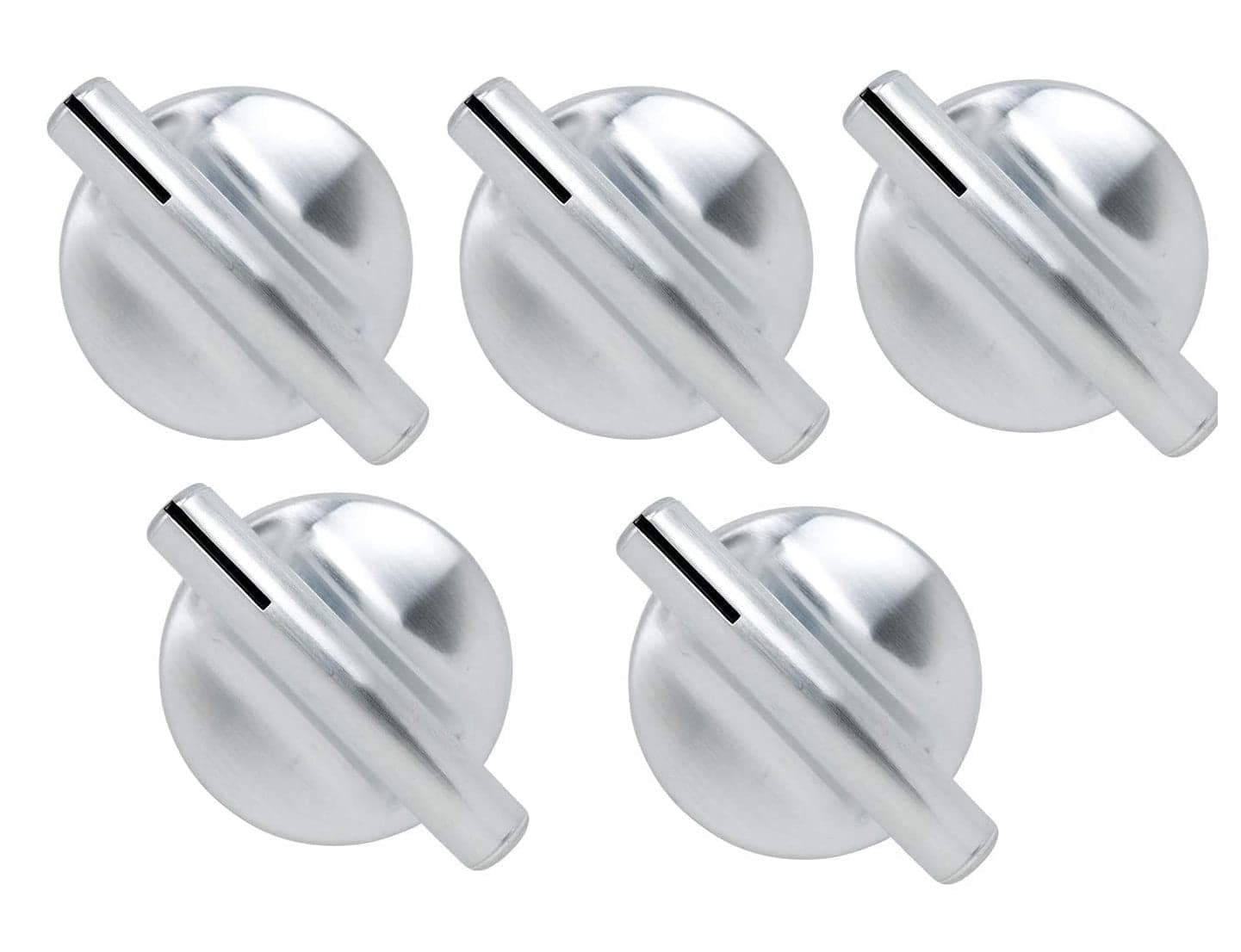Whirlpool 7737P245-60 74007918 (5 Pk) Range Burner Knob Replacement