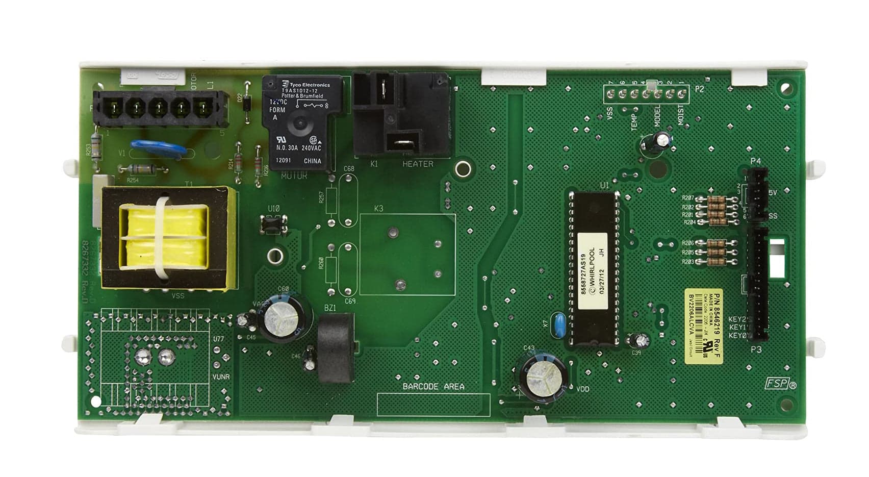 Whirlpool 8546219 Dryer Electronic Control Board Replacement