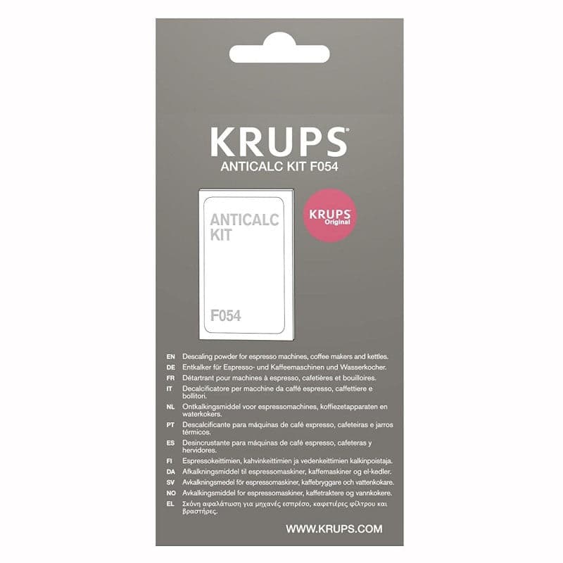 Krups F054 Descaling Powder For Kettles Coffee And Espresso Makers Fully Auto