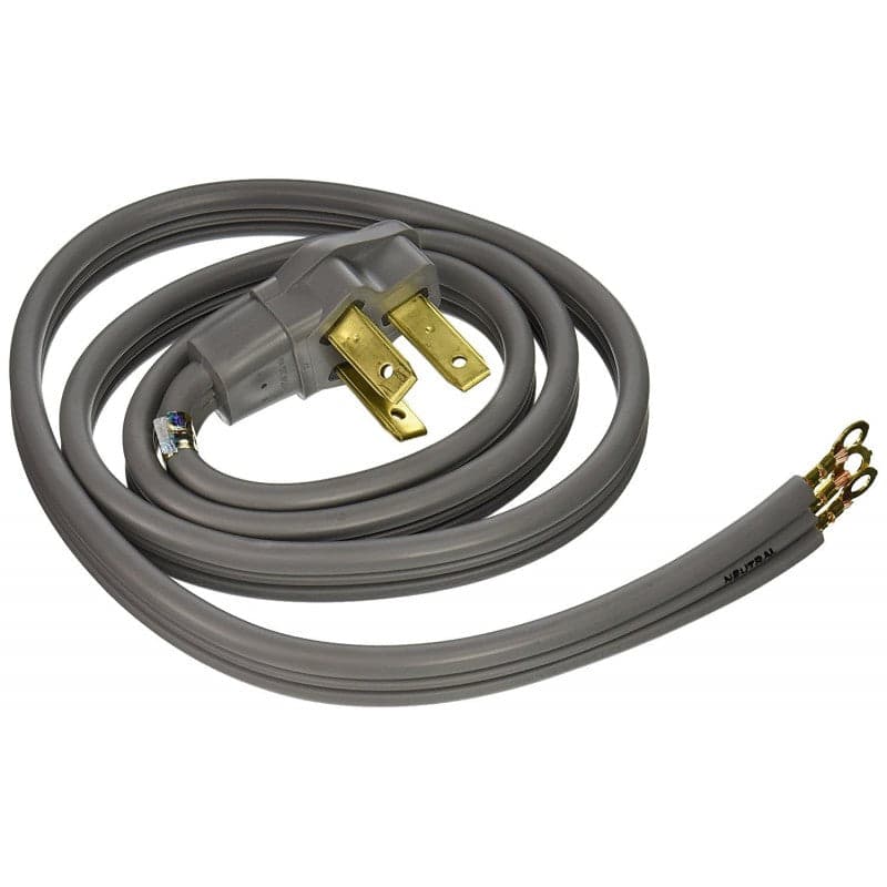 5' X 3 Wire Prong Range Cord - 40 Amp