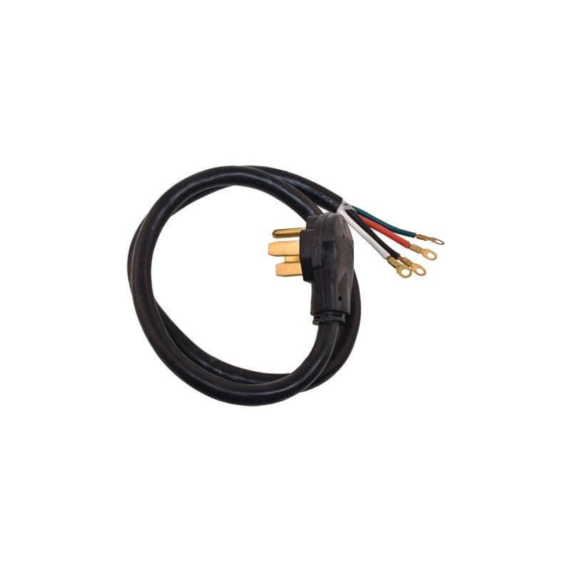 4' X 4 Wire Prong Range Cord - 40 Amp