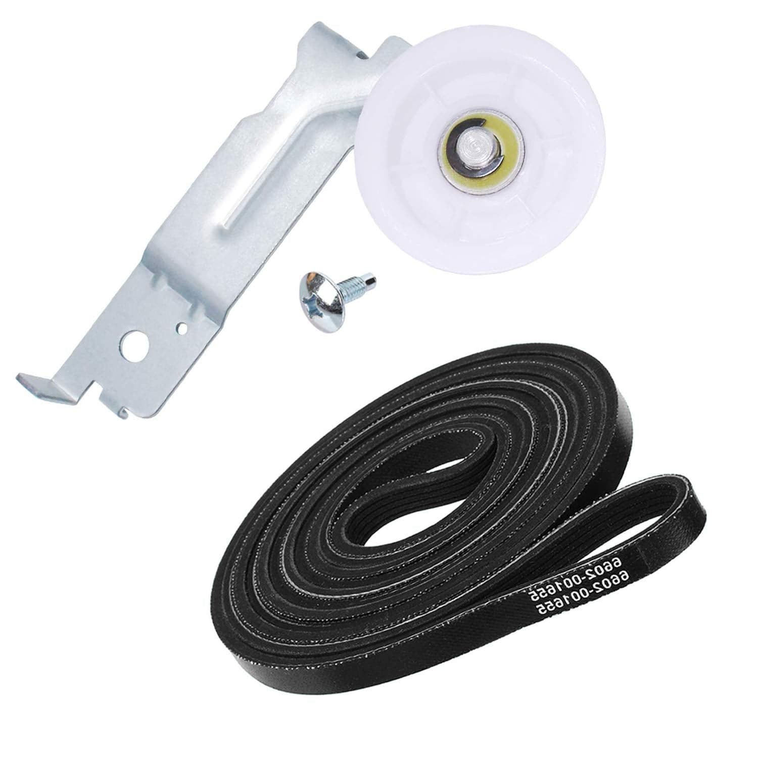 Samsung DC93-00634A 6602-001655 Dryer Pulley and Belt Replacement Kit