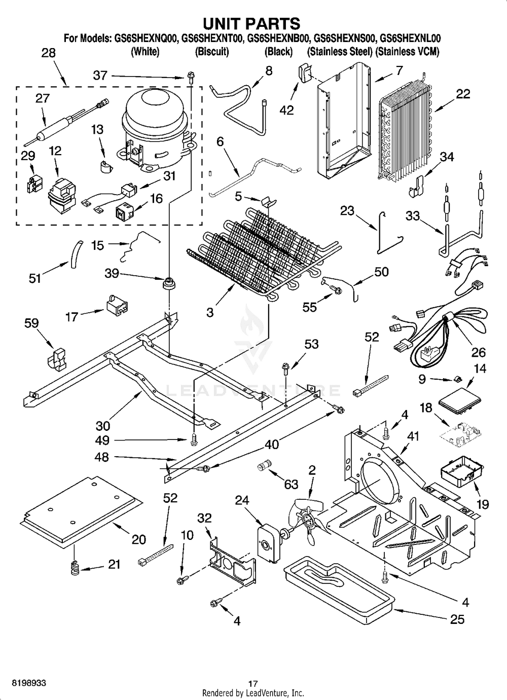 Maytag 11 - UNIT PARTS W10920279