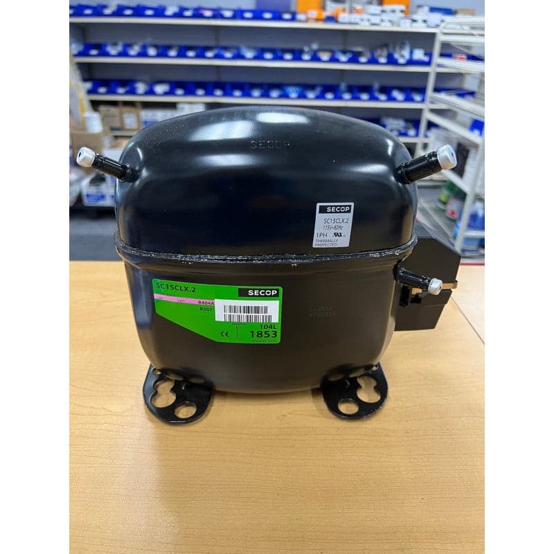 COMPRESSOR SECOP SC15CLX.2 R404a/R507 LBP 115V