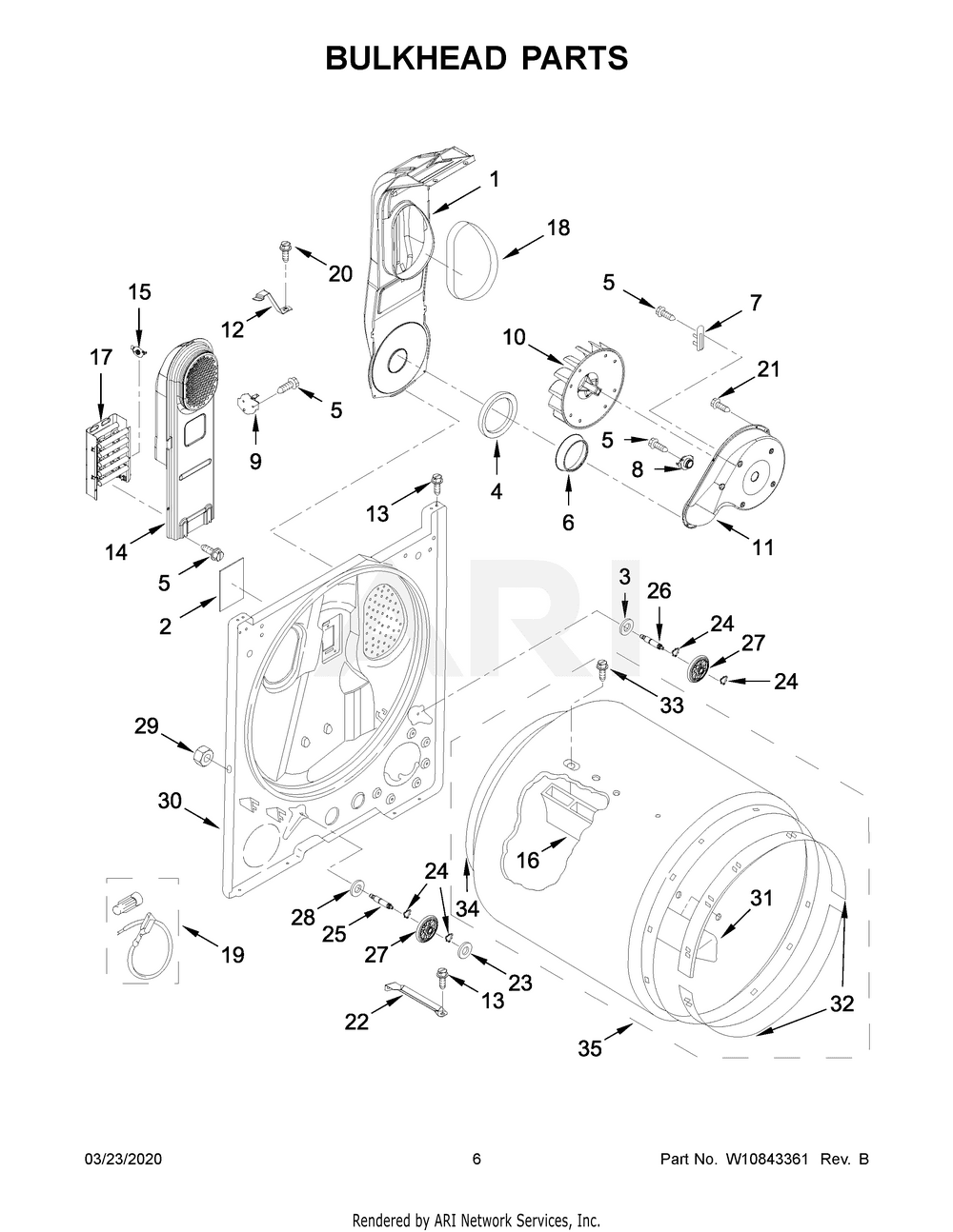 MayTag CHUTE W11117429