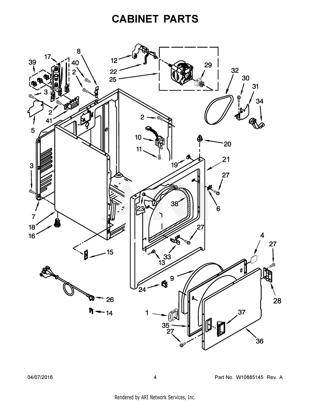 MayTag COVER W11173656