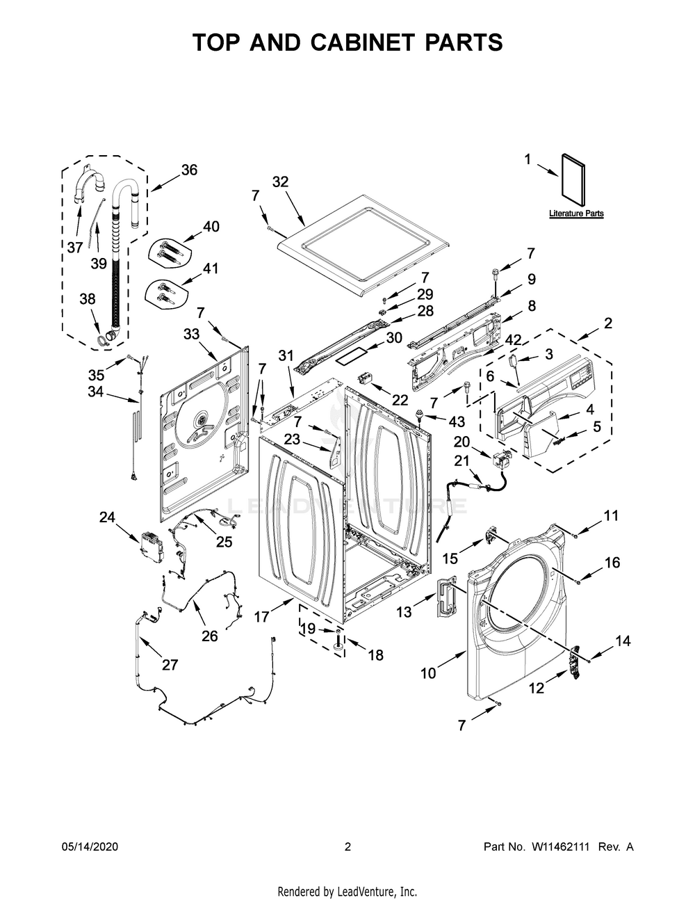 MayTag APPLIANCE CONTROL UNIT (ACU) W11322903