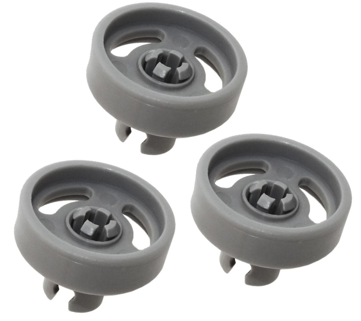 GE WD12X10231 (3 Pack) Dishwasher Roller & Stud Replacement