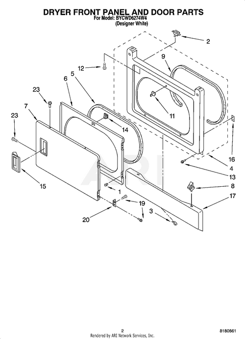 Crosley Seal-Door WP3390735