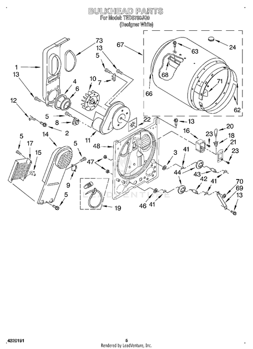Maytag Seal WP339956
