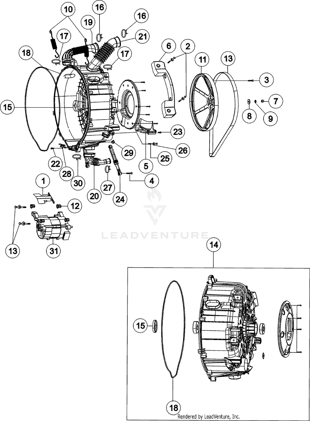 MayTag DAMPER-SHO | Series 10 WP34001292