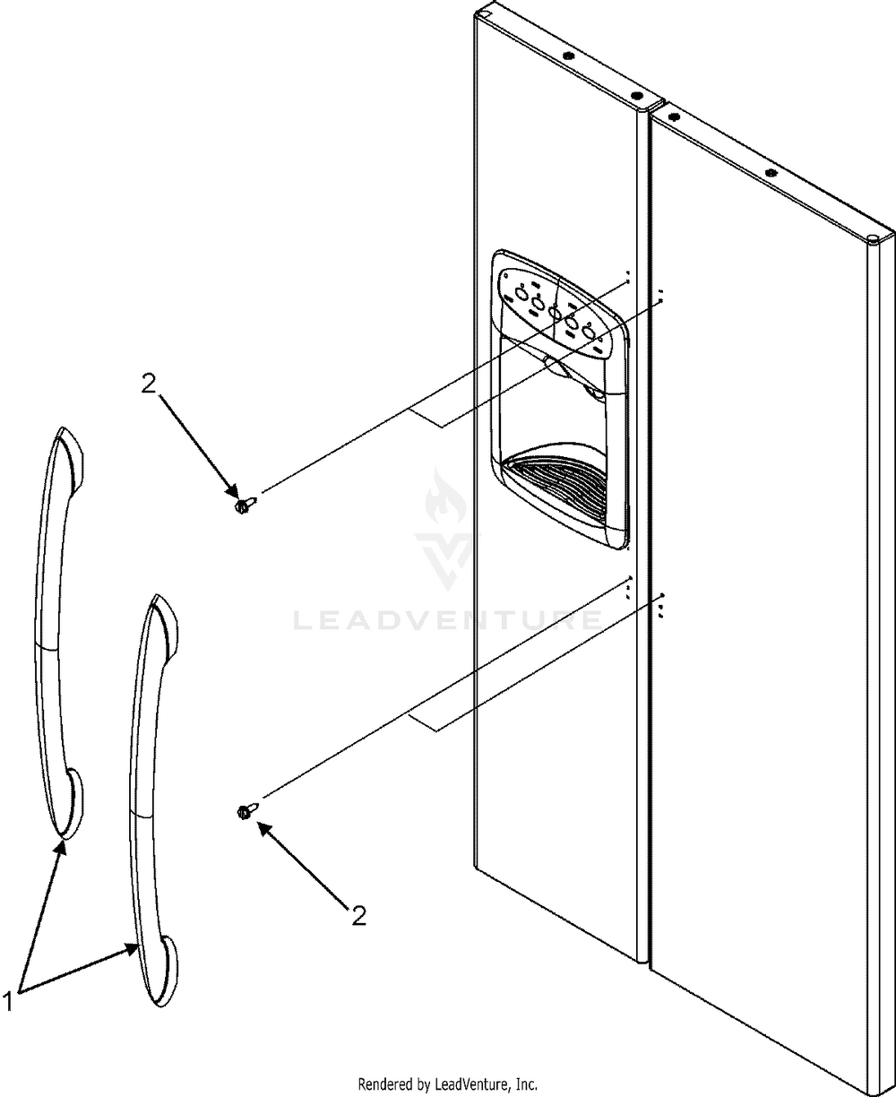 Maytag Handle | Series 50 WPW10119653