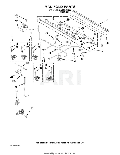MayTag VALVE-BRNR WPW10206287