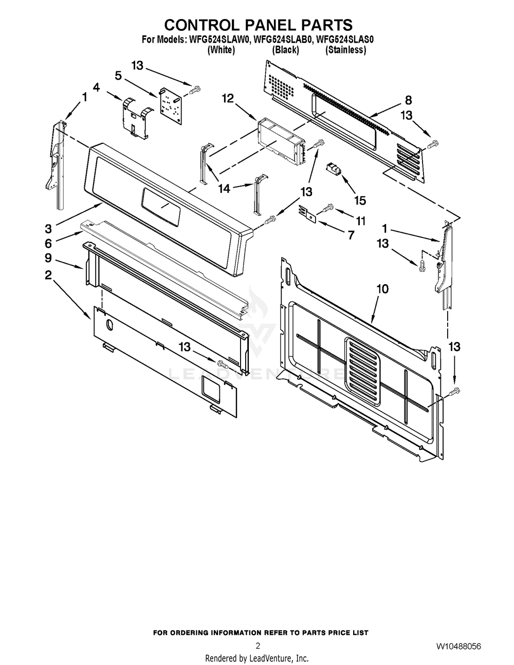 Maytag Cntrl-Elec WPW10348656