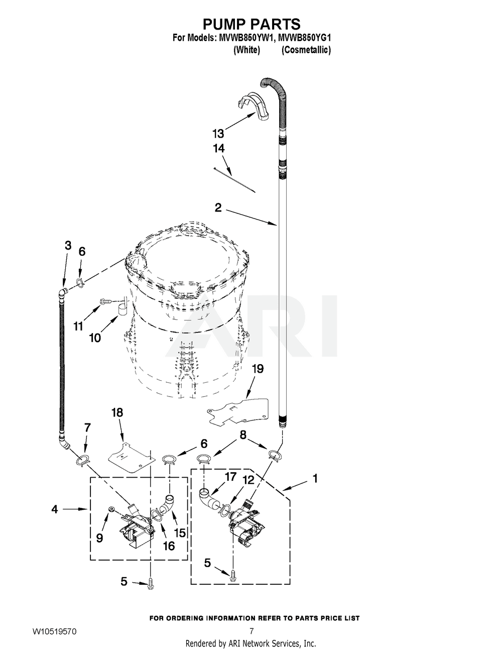 Maytag Pump-Water WPW10403802