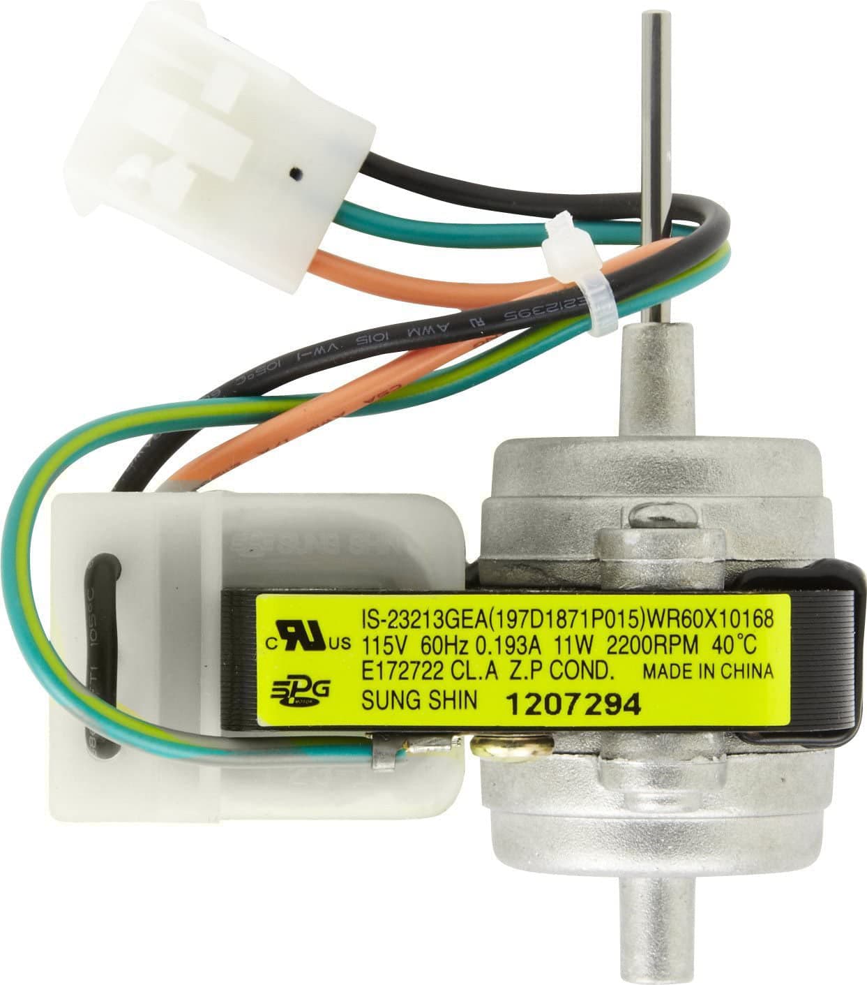 GE WR60X10168 Refrigerator Condenser Motor Replacement
